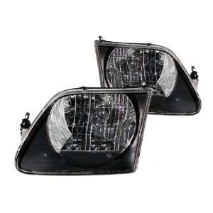 Anzo USA 111083 Ford F 150 Black Headlight Assembly   (Sold in Pairs)