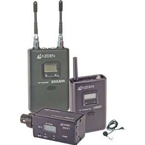 Professional On Camera UHF Wireless XLR And Lavaliere Mic 
