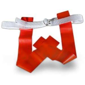  Red Flag Football Adjustable Belt Set
