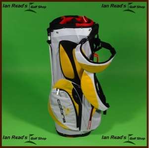 Cobra DB 11 Carry Stand Golf Bag White/Black/Yellow New  