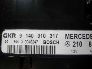 This listing is for a climate control unit from a 4 door MERCEDES C 
