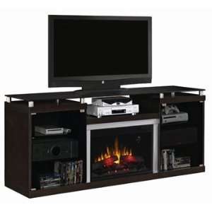 Classic Flame Albright 26in Electric Fireplace and TV Stand (Espresso 