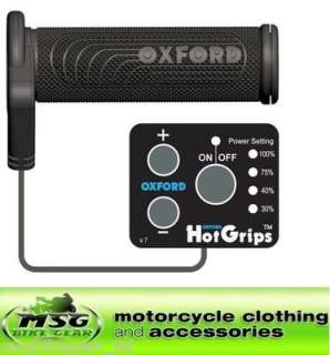 OXFORD SPORTS MOTORCYCLE HOT GRIPS HEATED HOTGRIPS  