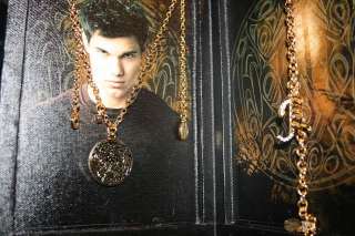 Twilight New Moon Jacob necklace bracelet set in box  