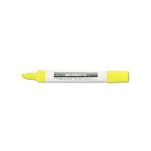  4009 Highlighter, Chisel Tip, Fluorescent Yellow, 12/Pk 