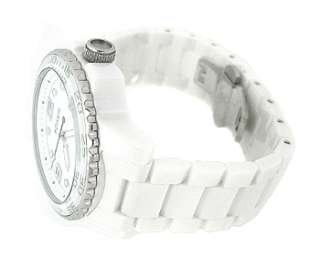   Fossil CE5009 White Round Dial White Ceramic Mens Watch