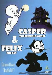 CASPER THE FRIENDLY GHOST / FELIX THE CAT DVD VIDEO PAL 5050457629397 