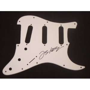   Signed Autographed   White Fender Stratocaster Strat Guitar Pickguard