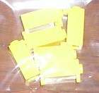 LEGO   Brick Modified 1x1x2 w/ Shut Hold YELLOW x6 W116