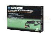 164115 Manhattan Hi Speed USB 2.0 Audio/Video Grabber   0766623164115 
