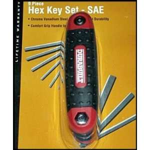  9 piece Hex Key Set   SAE