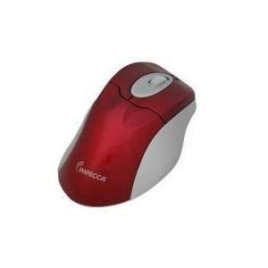  Impecca Wm100R   Illuminated USB Optical Wheel Mouse   Red 