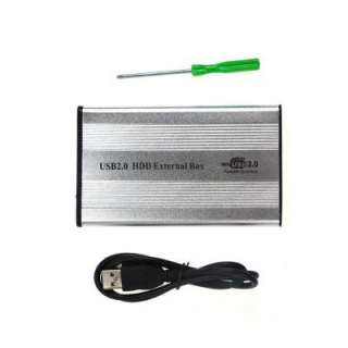 USB2.0 2.5 EXTERNAL SATA HARD DRIVE HDD ENCLOSURE CASE  