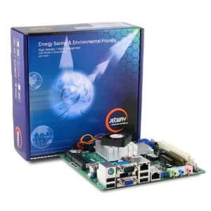 Jetway NC9E 525 Dual LAN Mini ITX Motherboard w/ Daughterboard 