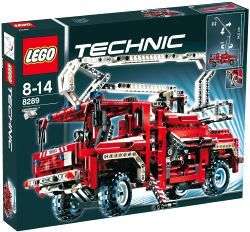   LEGO TECHNIC 8289 CAMION POMPIER FIRE TRUCK NEUF NEW