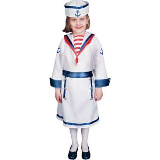 Sailor Girl Deluxe Child/Toddler Costume, 31094 