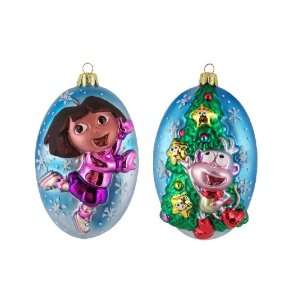Nickelodeon Dora the Explorer Dora Ice Skating & Boots Christmas Tree 