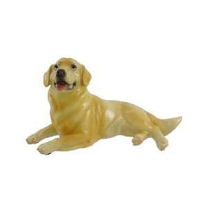  Golden Retriever Dog Statue Figure 9 Inches Long