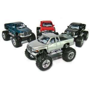   4x4 Monster Truck 144 Scale (Black/Green/Red/Silver) Toys & Games