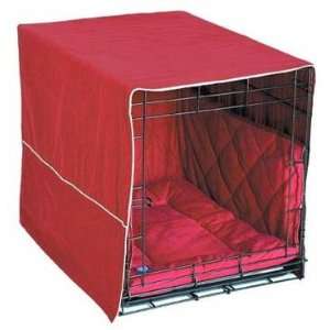   Front Door Dog Crate Cover   Extra Large / Burgundy