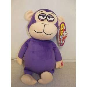 CuddleUppets 14 Purple Monkey Plush with Sound  Toys & Games 