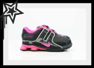   Nike Shox NZ SMS Toddler Baby Shoe Black Pink 488311 002 (TD) Shoes