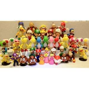  Super Mario Bros Figure Set of 43pcs Set Toys & Games