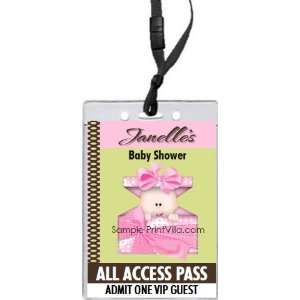   from Heaven Baby Shower VIP Pass Invitation