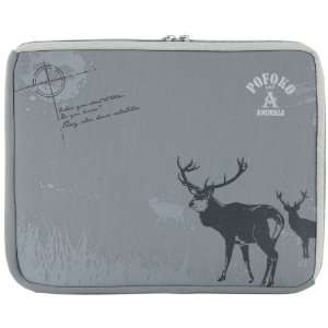 14 inch Gray Deer Crossing Laptop Notebook Sleeve Bag Carrying Case 