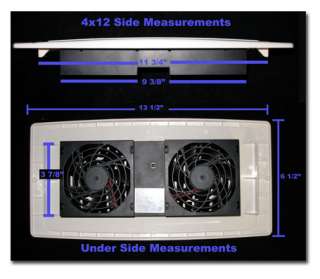     Be sure to measure your vent before ordering the AirFlow Breeze