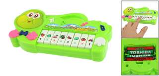 Children Cartoon Frog 8 Keys Electronic Piano Organ Toy Green  