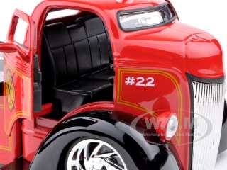 Brand new 124 scale diecast model of 1947 Ford COE Fire Department 
