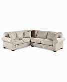 Raja 2 Piece Sectional Custom Colors