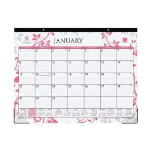  Blue Sky Designer 2012 Monthly Desk Pad Calendar, Breast 