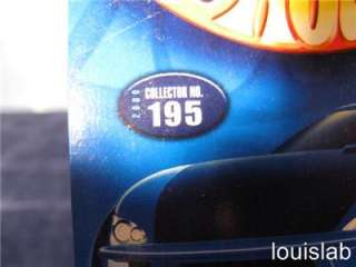 HOT WHEELS 32 FORD COUPE COLLECTOR NO. 195      HOTWHEELS 