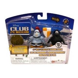 Disney Club Penguin 2 Inch Mix N Match Figure Pack with Knight 