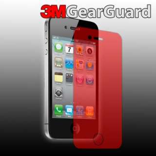 3M Gear Guard Invisible Screen Protector Shield for Apple iPhone 4S 