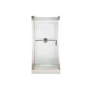 American Standard Frameless Clear Glass Pivot Taller Shower Doors with 