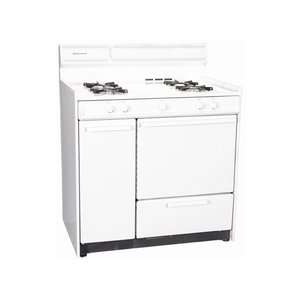 NM430   Summit NM430 36 Freestanding Gas Range with Lower Broiler and 