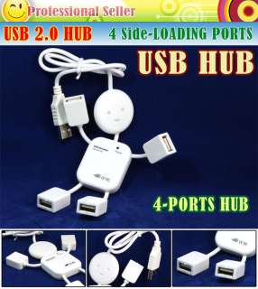 100% Nuevo 4 ports USB hub, USB 2.0  