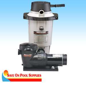   Ground Swimming Pool DE Filter System w/1 HP Pump 610377855563  