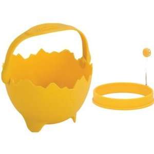  Egg Poachers (2pc) & Egg Rings (4pc) Set