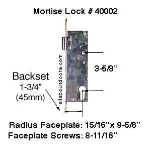   original for atrium hinged door with single point lock backset 1 3 4