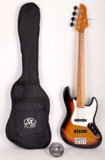 SX Ursa 2 MN 5 3TS 5 String Bass Guitar New w/Free Padded Carry Bag 