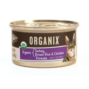  Organix Canned Cat Food 5.5oz Turkey/Spinach