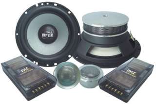 NEW PYLE 400w 6.5 CAR AUDIO COMPONENT SPEAKERS SYSTEM 068888873871 