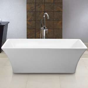  60 Draque Freestanding Acrylic Tub   No Overflow or 
