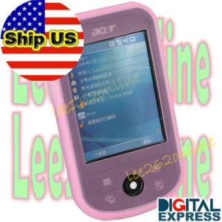 Silicone Skin Case (Pink) for Acer C500 / Acer C530  