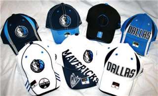 Adidas Dallas Mavericks Flex Fit Cap Hat SEVEN STYLES  