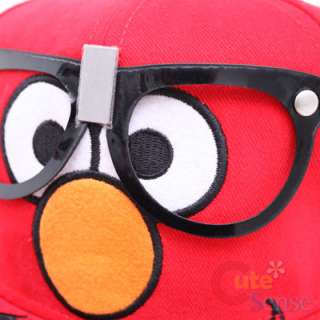   gafas de empollón de Elmo de sesame street Gorro/adolescente adulto